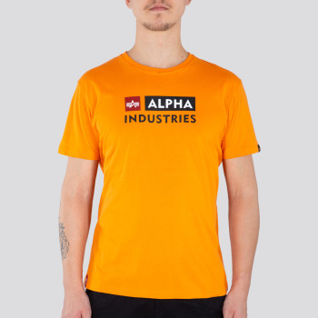 Alpha Block-Logo T - alpha orange