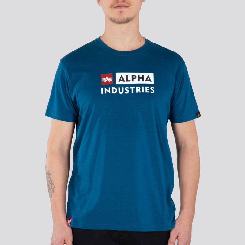 Alpha Block-Logo T - naval blue