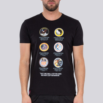 Apollo Mission T-Shirt - black