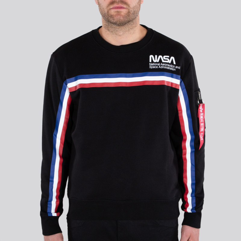 NASA ISS Sweater - fekete
