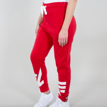 Logo Print Jogger Woman - speed red
