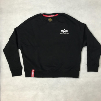 Basic Sweater OS ML - black