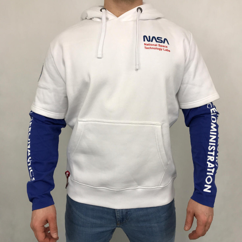 Space Lab Hoody - white
