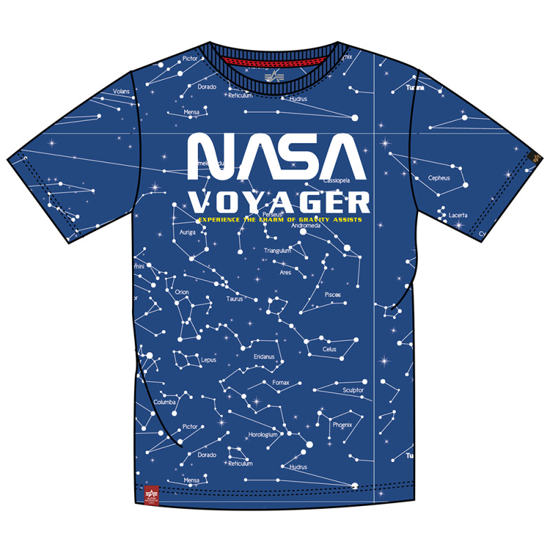 NASA Voyager AOP T-shirt - nasa blue