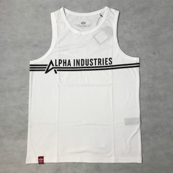 Alpha Industries Tank - white