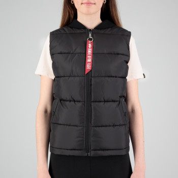 Puffer Vest Woman - black