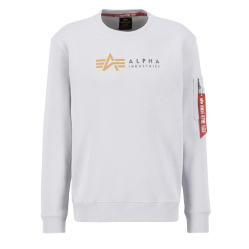 Alpha Label Sweater - pastel grey
