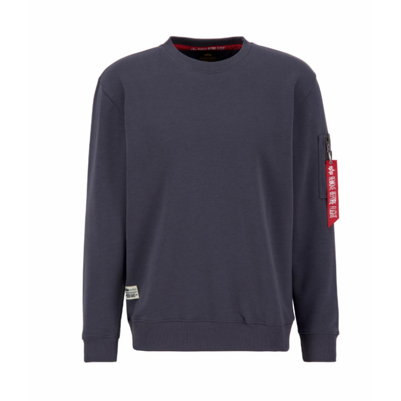 USN Blood Chit Sweater - greyblack