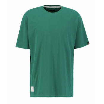 Recycled  Label T - jungle green