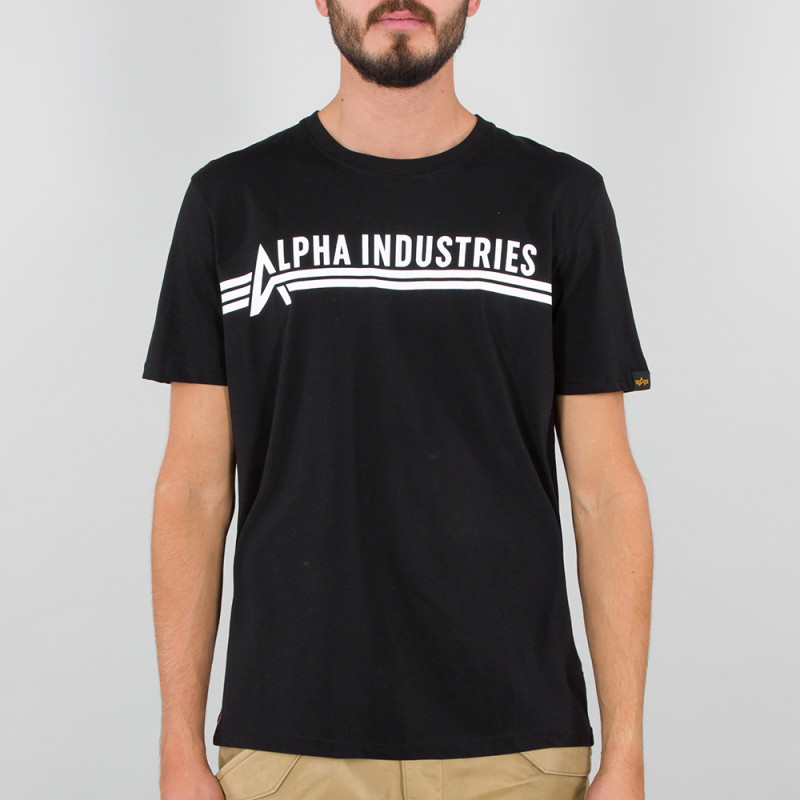 Alpha Industries T - black/white