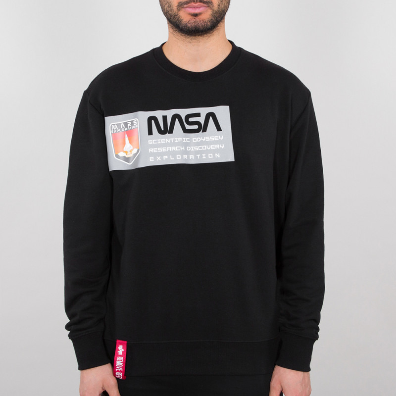 Mars Reflective Sweater - black
