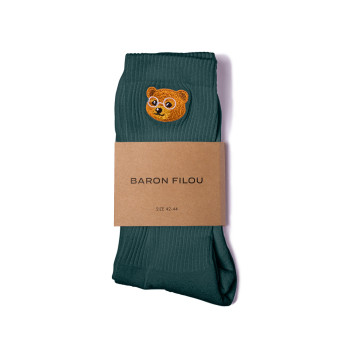Baron Filou Socks - moss green