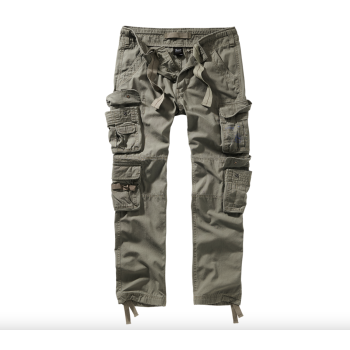 Pure Slim Fit Trousers - olive